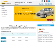 Tablet Screenshot of monthlycabs.com